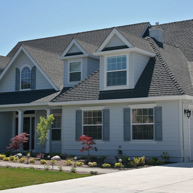 New architectural shingles on a financed St. Louis roof replacement